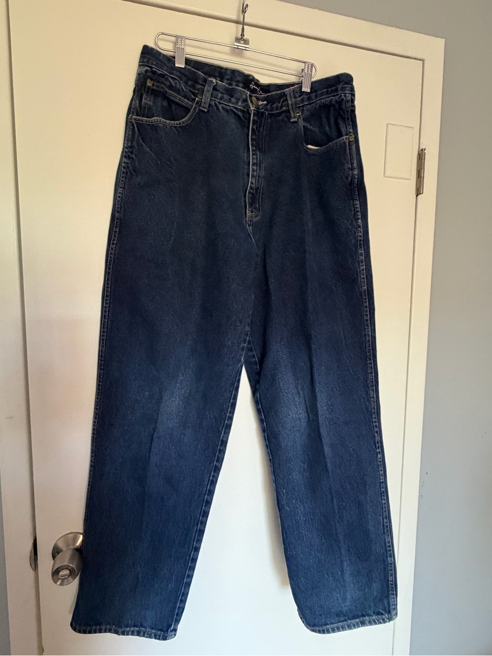 Vintage Sean John Classic Men's Dark Blue Denim Jeans made in Hong Kong